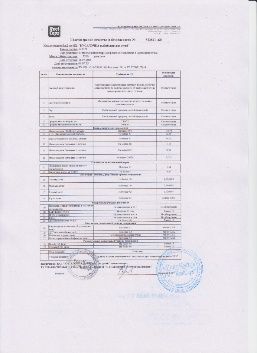 Паспорт №072025